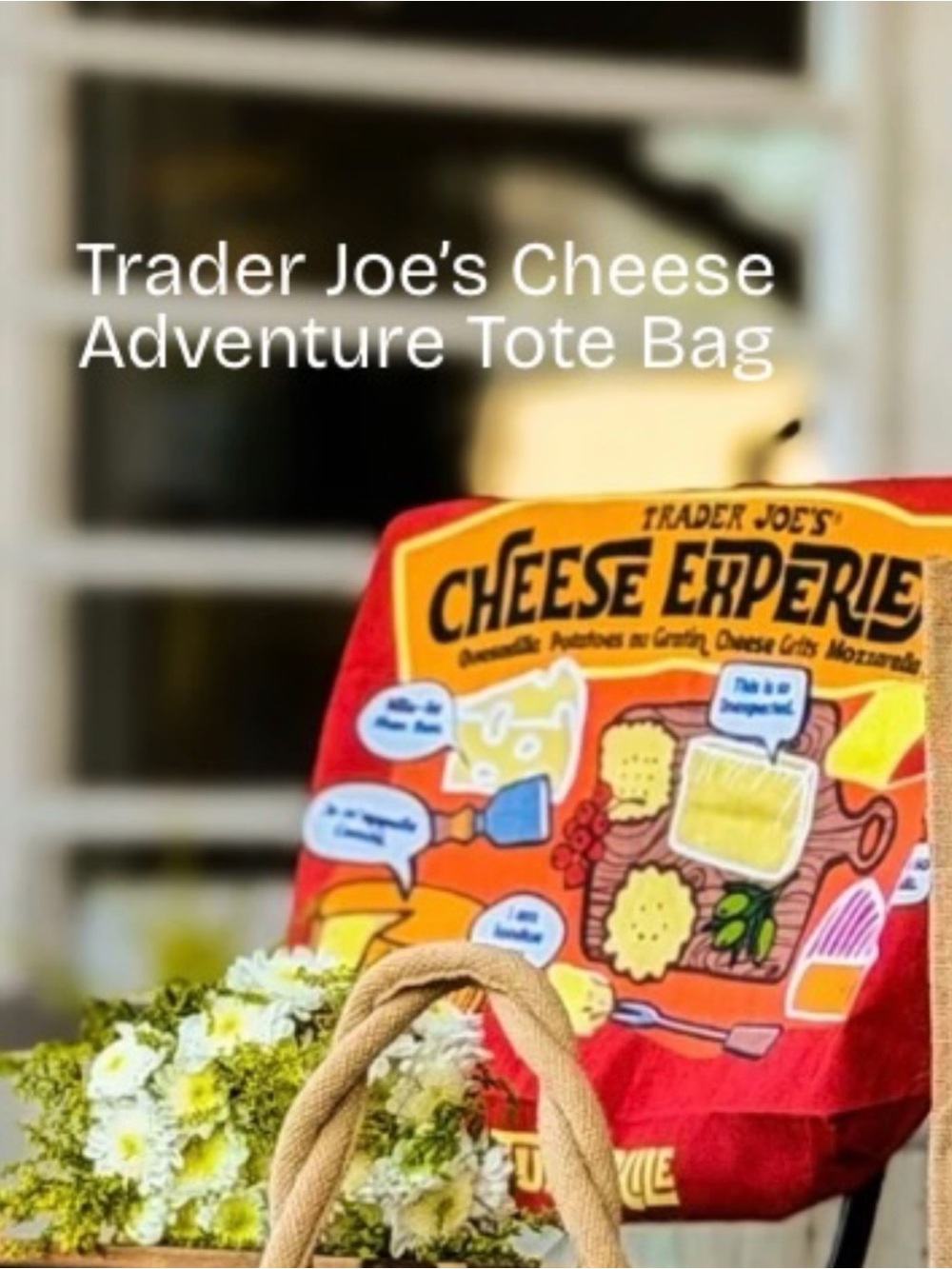 Trader Joe’s Cheese Experience  Canvas Tote Bag